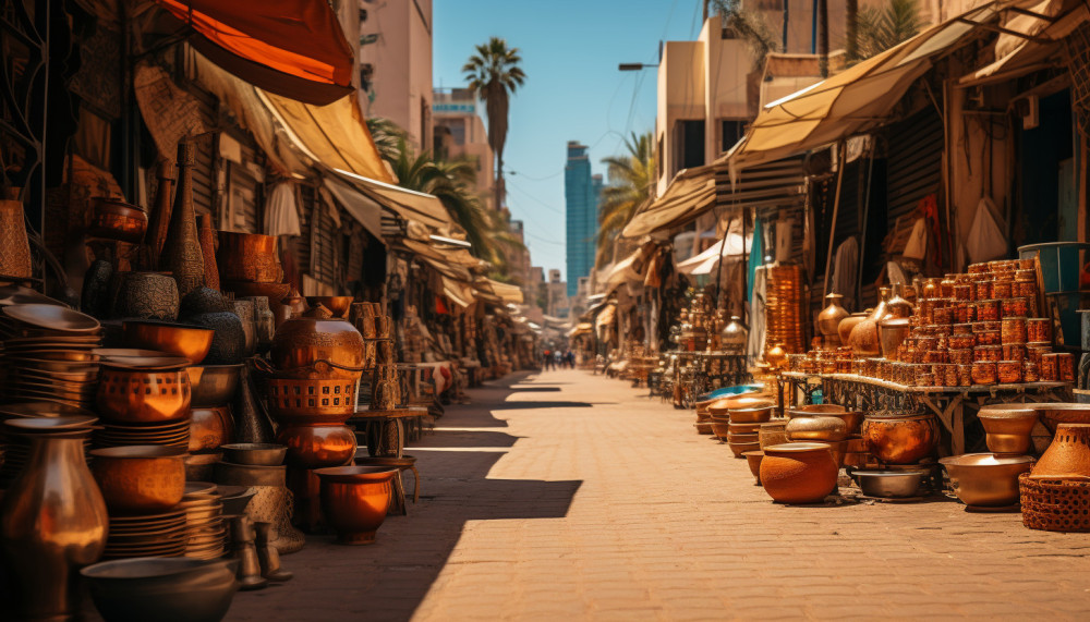 The largest markets in the Maghreb